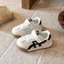 Trẻ Em Rèn Luyện Đạo Đức Shell Toe Giày Mùa Xuân Mới Màu Sắc Tương Phản Thể Thao Đa Năng Giày Th