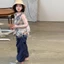 Bé Gái Áo Thun Không Tay Mùa Hè Mới Áo Sơ Mi Babydoll Trẻ Em Họa Tiết Hoa Hàng Đầu Phong Cách Hà