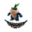 Đồ chơi sang trọng hoạt hình Mario Dark Bowser có độ sang trọng ngắn cho trẻ em và người hâm mộ
