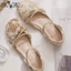 Sandal mũi nhọn kiểu Pháp xinh xắn cho nữ cùng váy, sandal đế dày kiểu cổ tích nhẹ nhàng cho buổi t
