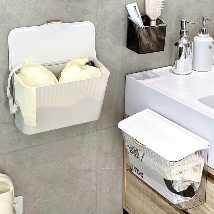 Kệ vệ sinh Hộp đựng đồ đục lỗ treo tường