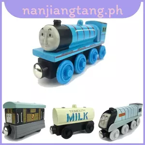 Thomas Xe Lửa Xe Hơi Nhẹ Bằng Gỗ Từ Đường Sắt Đồ Chơi Xe Tải Trẻ Em Xe Tải