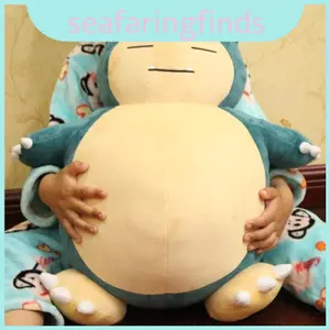 Mềm Mại Và Cuddly 12 "Snorlax Plushie Gối Kabigon Đẹp Lý Tưởng Cho Ngày Lễ