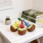 Búp bê sang trọng hình cây dễ thương Pikmin với sợi Polyester cho trẻ em và người sưu tập