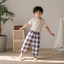 Trẻ Em Mùa Hè Nguyên Chất Cotton Thoáng Khí Bé Trai Chống Muỗi Quần Mỏng Quần Dài Nữ Thoáng K