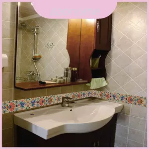 Băng dán tường bảo vệ Pvc để làm đẹp bề mặt phòng tắm và tường