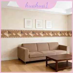 Miếng dán viền tường Pvc chống ẩm cho phòng ngủ và lối vào