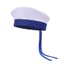 Mũ thủy thủ phong cách Captain dành cho nam nữ Mùa hè Polyester thoáng khí không cấu trúc
