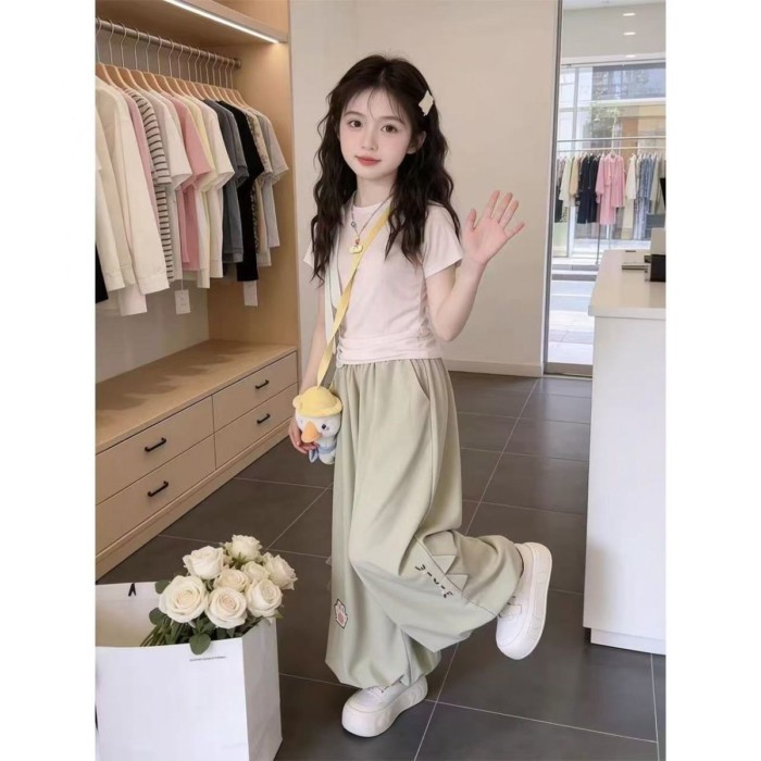 Mềm Mại Mèo Thêu Mùa Hè Bloomers Rời Mùa Hè Mới Dễ Thương Quần Âu Phong Cách Đại Học Sinh Viên Q