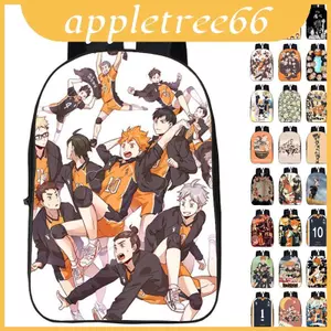Ba lô Anime Haikyuu thực tế có dây đeo có thể điều chỉnh và nội thất rộng rãi để sử dụng du lịch