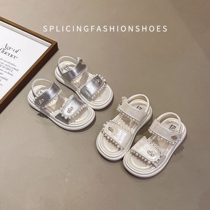 New Girls' Sandals, Little Girls Can Go Into The Water, Children's Summer Soft Soles, Fashion