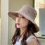 Mũ ngư dân nữ thời trang với vải Cotton thoáng khí cho kem chống nắng mùa xuân