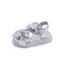 Giày Sandal Bé Gái Nơ Ngọt Ngào Đính Hạt Giày Công Chúa Mới Bé Gái Đế Mềm Giày Đi Biển