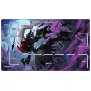 Darkrai Pokemon Playmat Với Zones Trading Card Game Play Mat 600 * 350 * 3mm