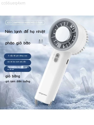 [SALE SỐC] Quạt mini cầm tay mát đá, lạnh bằng bán dẫn, máy điều hòa không khí cá nhân nhỏ gọn, ti