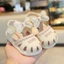 Dép Đế Mềm Chống Trơn Trượt Cho Bé Gái 2 Giày Thông Thường Velcro Thoáng Khí Mùa Hè Thời Trang C