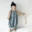 quần trẻ em, quần yếm denim mùa xuân thu phổ biến phong cách Hàn Quốc, quần áo trẻ em dáng rộng