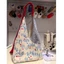 Retro Literary Cedar Printed Handbags, Casual Outings, Commuting, Sundry Storage Bags, Portable