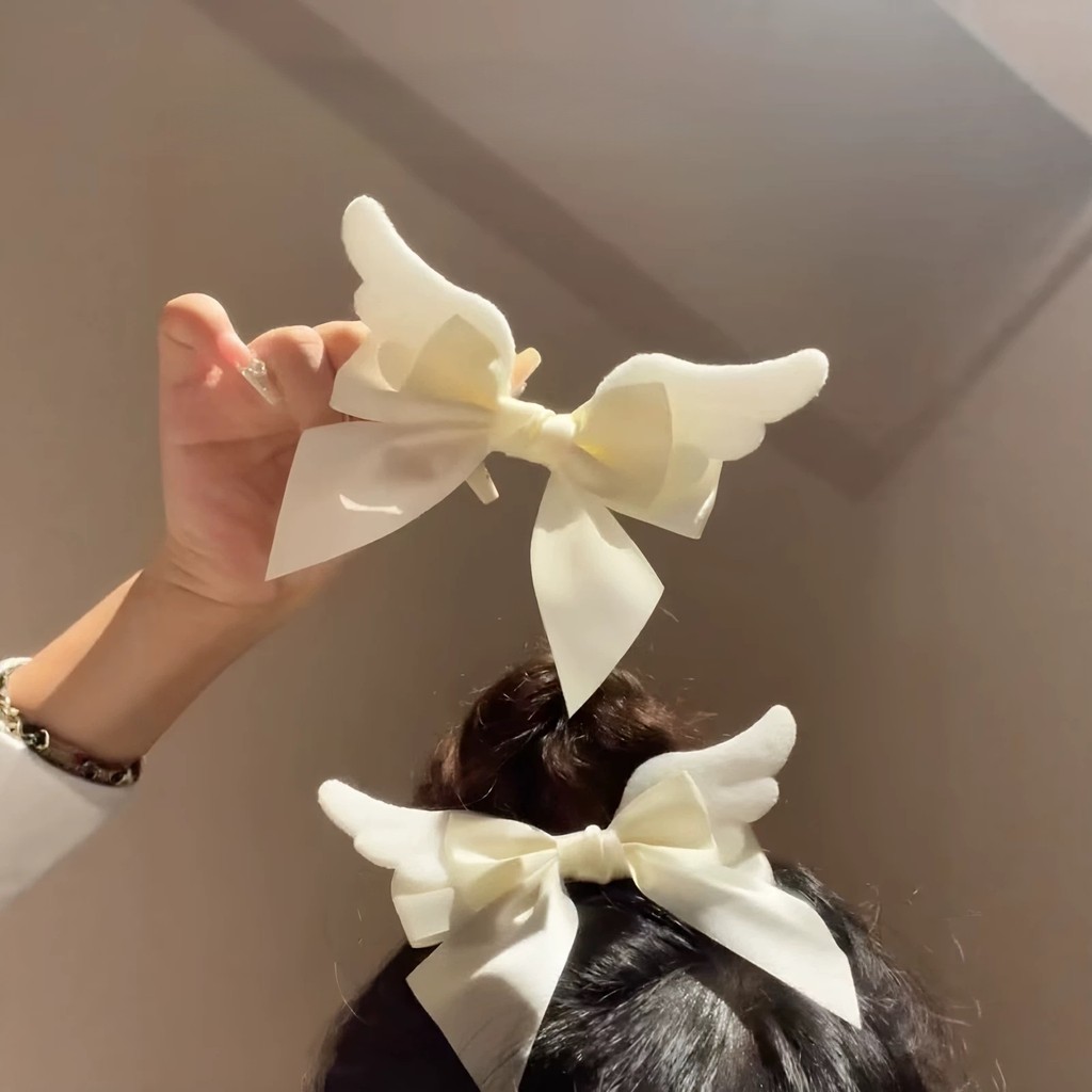 Nhật Bản Dễ Thương Sang Trọng Cánh Nơ Kẹp Tóc Tính Khí Ngọt Ngào Kẹp ...