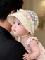Mũ Trẻ Sơ Sinh Mùa Hè Mỏng Chống Nắng Mũ Công Chúa Dễ Thương Cho Bé Mũ Chống Nắng Hình Bướm Ngọt