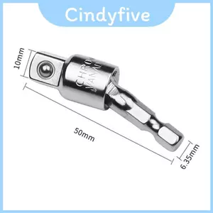 Đa Năng Và Bền Đẹp 1 / 4 "3 / 8" Chuôi Lục Giác Mũi Khoan Cờ Lê Ổ Cắm Adapter Ổ Cắm Ratchet Công Cụ Nối Dài