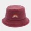 Mũ Fisher Cotton Họa Tiết Sunrise Có Tấm Che Nắng Và Thêu Cổ Điển Cho Nữ Và Nam Giới