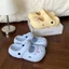 28 Rỗng Thoáng Khí Micro Vòm Đế Dày Croc Cho Nữ Mùa Hè Nữ Tính Màu Trơn Hàn Quốc Chữ Mary Jane