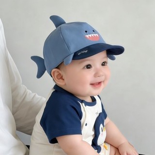 Baby Hat Spring And Autumn Thin Style Cute Cartoon Peaked Hat Male And Female Baby Little Mon
