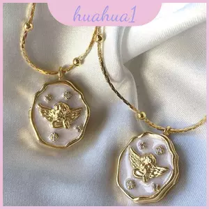 Vòng cổ bằng đồng cổ điển với trang phục và thiết kế hình học dành cho nữ