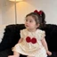 Baby Summer Jumpsuit Thin Baby Crawling Suit Cute Polka Dot Newborn Bow Baby