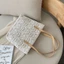 Mới Di Động Cổ Tích Ren Thời Trang Túi Xô Đeo Vai Đơn Retro Công Suất Lớn Túi Tote Túi Đi Biể