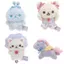Rilakkuma Animal Plushie với phong cách hoạt hình để trang trí ba lô và quà tặng