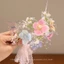 chiếc mũ đội đầu vòng hoa rừng, phụ kiện tóc công chúa hoa cổ tích, dây buộc tóc, kẹp tóc, băng