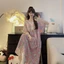 Knee-length Nightgown For Women Summer Thin Sweet Princess Style Loose Short-sleeved Pajamas Hom