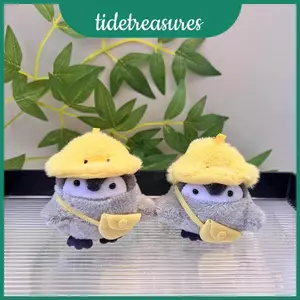 Móc khóa sang trọng Penguin mềm mại và cẩn thận với thiết kế mũ quyến rũ