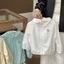 quần áo chống nắng trẻ em đa năng phong cách hàn quốc mẫu mới áo khoác mỏng áo khoác trùm đầu rộ