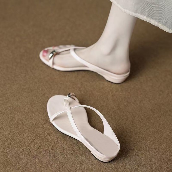 Dép Xỏ Ngón Nữ Áo Khoác Ngoài Mùa Hè Phong Cách Hàn Quốc Phong Cách Mới Đẹp Đẹp Không Mỏi Chân D