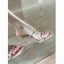 Giày cao gót nữ màu nude Pháp, giày cao gót nhọn, sandal quai cổ tích cho nữ, sandal mũi vuông đ