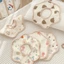 Yếm Ăn Cho Bé Nguyên Chất Cotton Chống Thấm Nước Nhổ Khăn Sơ Sinh Cánh Hoa Chống Nôn Miếng Ló