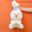 Búp bê sang trọng mềm mại Cucu Bunny màu trắng với bông Pp để làm quà tặng cho trẻ em