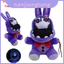 Phim hoạt hình đáng yêu Fnaf Series Midnight Bear Skeleton Thỏ tím Đồ chơi sang trọng