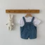 Bộ Đồ Cho Bé Mùa Hè Cho Bé Denim Suspender Quần Áo Quần Áo Mùa Hè Siêu Dễ Thương Cho Trẻ Sơ S