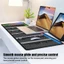 BOLERHUI cho mac Phím tham chiếu chuột phím tắt, được thiết kế cho Macbook Air / Pro, có kích thước lớn cho bố cục cắt ngắn bàn phím macos, đế cao su chống trượt