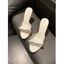Giày sandal nơ trắng phổ biến, dép hở mũi miệng cá, dép đa năng cho nữ