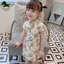 Váy sườn xám bé gái, váy mùa hè, váy Hanfu phong cách Trung Hoa cho trẻ em, váy mùa hè một tuổi
