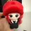 Cọc Blackpink ngắn sang trọng có bông làm đầy quạt và màn hình tại nhà