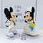 Cặp đôi Minnie Mickey Pvc nhân vật đám cưới cho lễ kỷ niệm hôn nhân