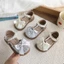 Giày Sandal Bé Gái Bao Đầu Đính Hạt Cườm Pha Lê Giày Mùa Hè Mới Bé Gái Giày Công Chúa Kim Cương