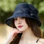 Mũ chống nắng phong cách Pháp thanh lịch có họa tiết hoa ren cho nữ mặc ngoài trời