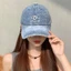 Mũ bóng chày Unisex thông thường có dây đeo thêu và có thể điều chỉnh để chống nắng và gió